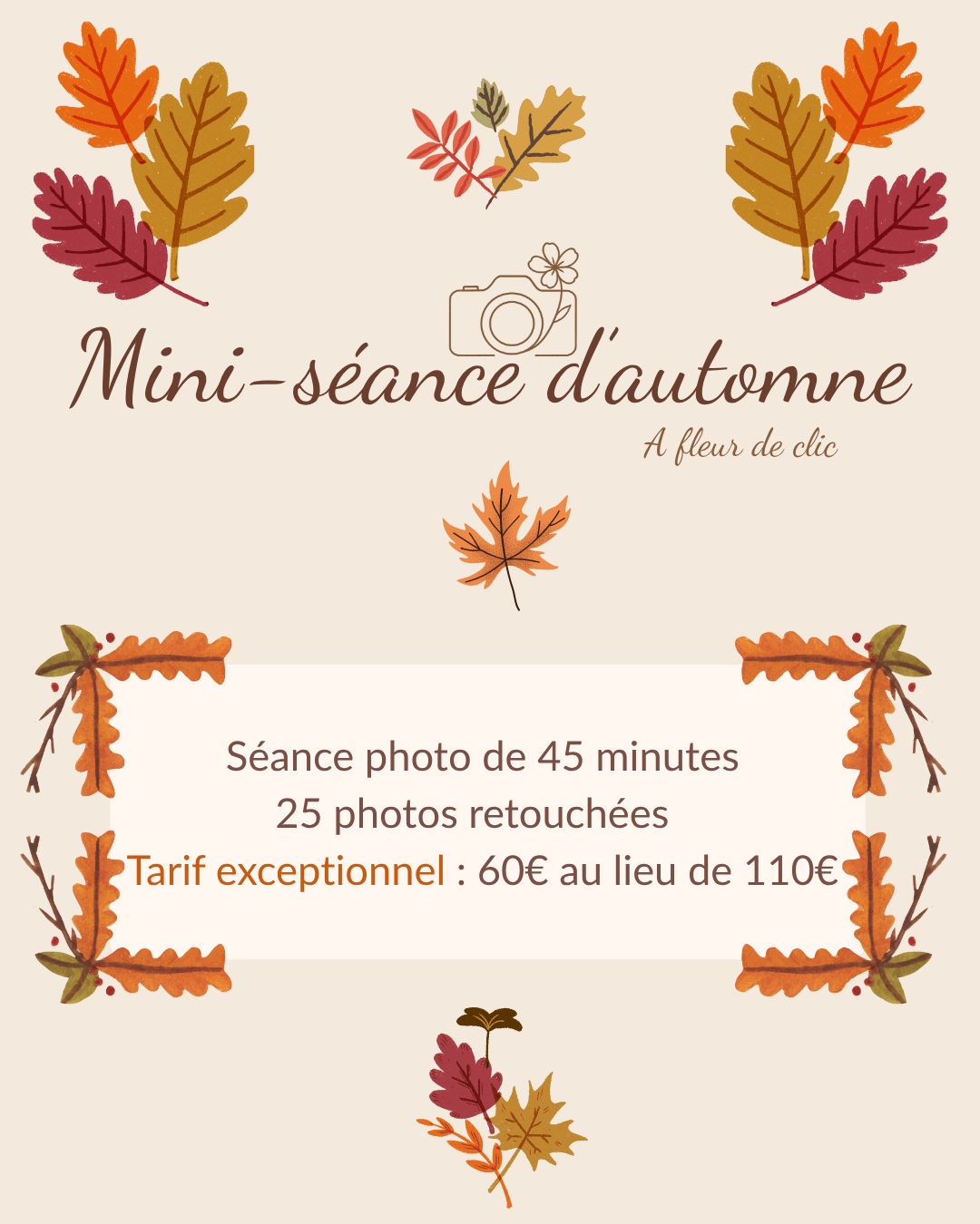 Mini-séance d'automne